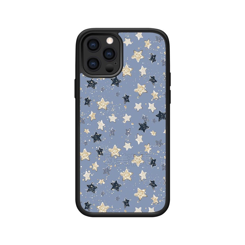 Star Glitter Anti-fall Phone Case For iPhone