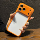 Hollow-out Frame Soft Phone Case For iPhone