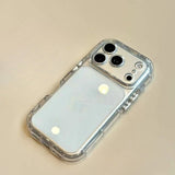 Transparent Candy-Colored Phone Case For iPhone