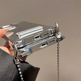 Mirror Lanyard with Bracket Electroplating Phone Case For Samsung