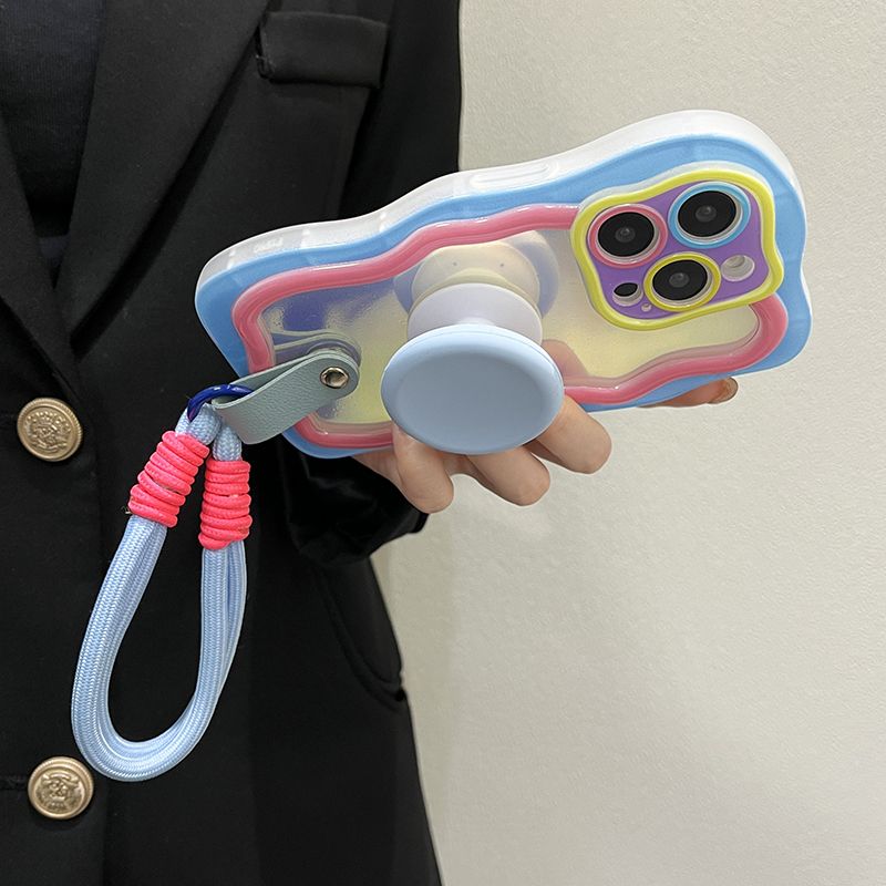 Contrast Color Phone Case For iPhone
