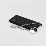 Metal Cross-Chain Phone Case For iPhone