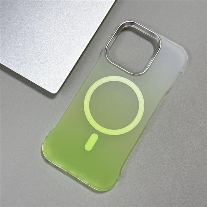 Gradient Color Ultra-thin Borderless Phone Case For iPhone