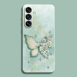 New Butterfly Silicone Phone Case For Samsung