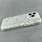 2 in 1 Flower Phone Case For iPhone