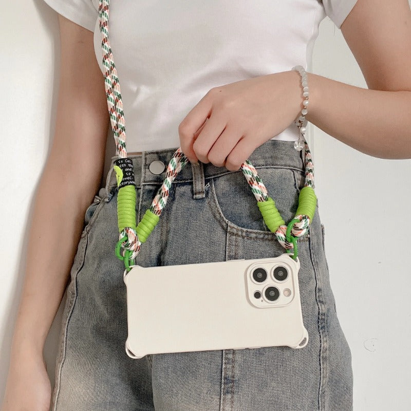 Cute Crossbody Shoulder Strap Lanyard Cases For iPhone