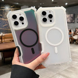 Electroplating Magnetic Phone Case For iPhone