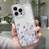Flowers Vine Clear Case For iPhone