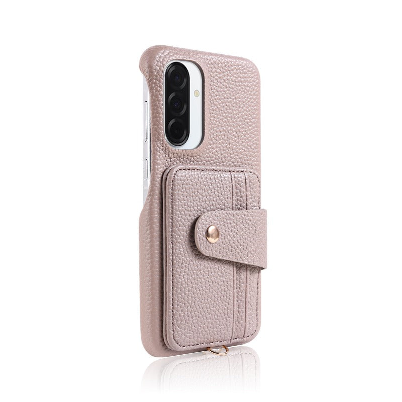 Card Holder PU Leather Phone Case For Samsung
