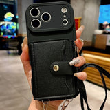 Card Holder Crossbody Phone Case For iPhone
