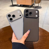 Transparent Frosted Soft Silicone Phone Case For iPhone