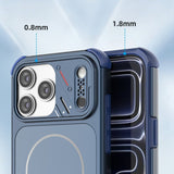 Simple Magnetic Full-coverage Shockproof Phone Case For iPhone