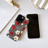 Flower Bud Soft Phone Case For iPhone