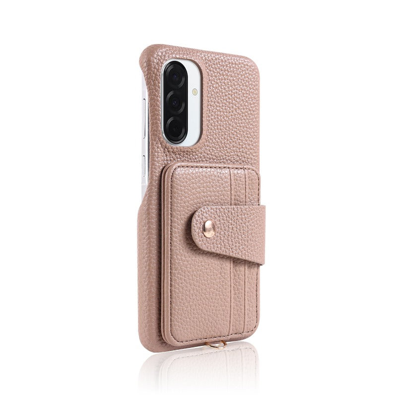 Card Holder PU Leather Phone Case For Samsung