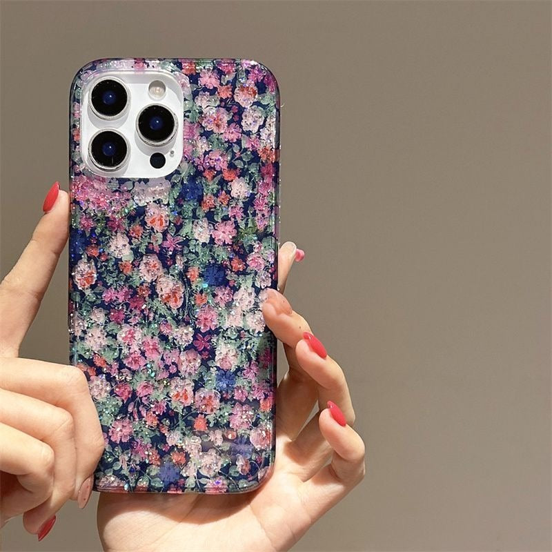 Floral Phone Case For iPhone