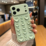 Heart-shaped Cup Frameless Phone Case For iPhone