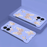Ultra-thin Borderless Butterfly Phone Case For iPhone