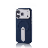Rotation KickStand PU Leather Magnetic Case For iPhone