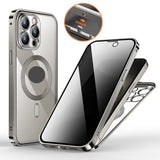 Metal Snap Buckle Magnetic Case for IPhone