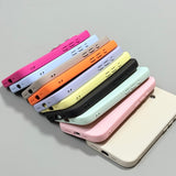 Liquid Silicone Lens Film Phone Case For iPhone