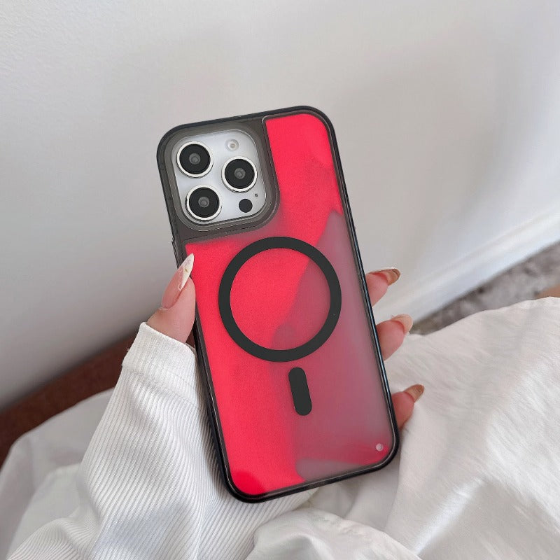 Luminous Quicksand Phone Case For iPhone