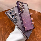Glitter Rhinestone Case For Samsung