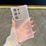 Shockproof Frosted Semi-transparent Soft Phone Case For Samsung