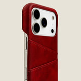 Leather Card Holder Phone Case For iPhone
