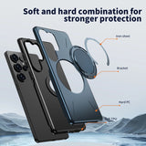 360° Folding Stand Magnetic Case For Samsung