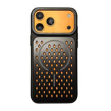 Mesh Magnetic Shockproof Phone Case For iPhone