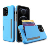Credit Card Protective Wallets Case For iPhone