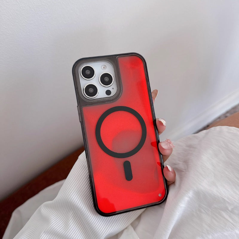 Luminous Quicksand Phone Case For iPhone