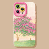 Pink Silicone Phone Case For iPhone