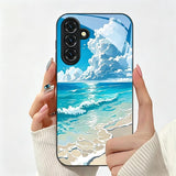 Leaf Pattern Phone Case For Samsung