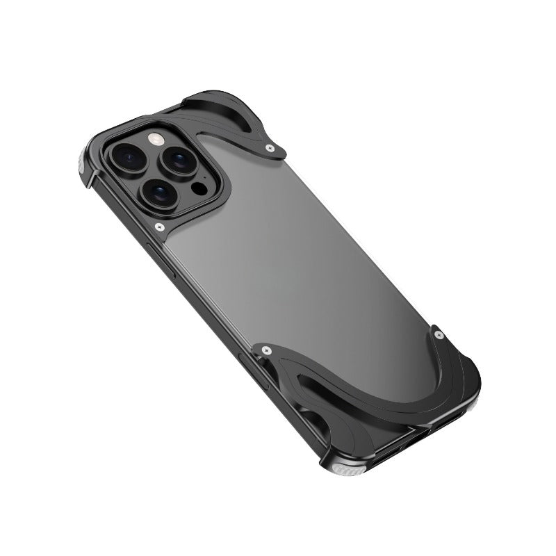 Magnetic Transparent Borderless Phone Case For iPhone