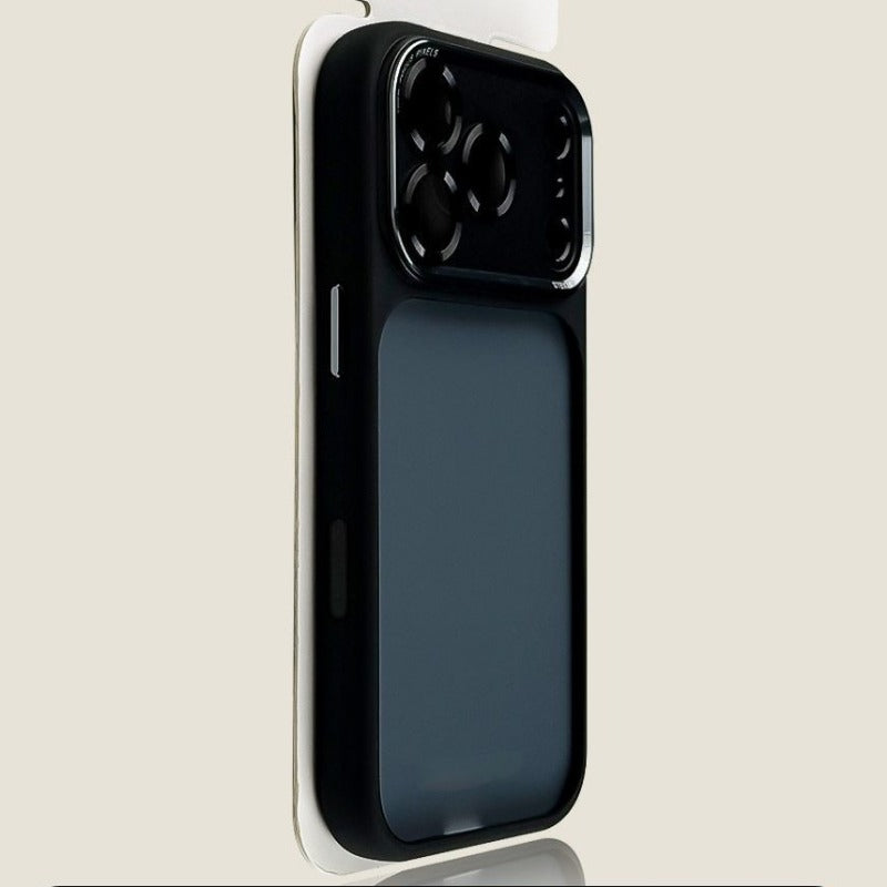 Metal Lens Shockproof Phone Case For iPhone