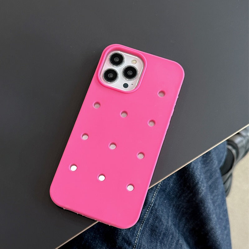 Silicone Soft Breathable Shockproof Phone Case For iPhone