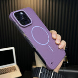 Ultra Slim Frameless Magnetic Cover For iPhone