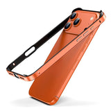 Hybrid Silicone Frame Aluminum Metal Case For iPhone Better Heat Alloy Bumper Accessories