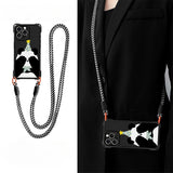 Panda Lanyard Phone Case For iPhone