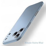 Slim Matte Hard PC Case For iPhone