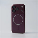 Solid Color Magnetic Charge Case For iPhone