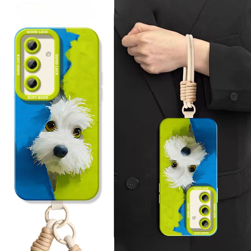 Peeking Puppy Phone Case For Samsung