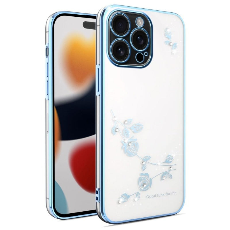 Flower Transparent Phone Case For iPhone