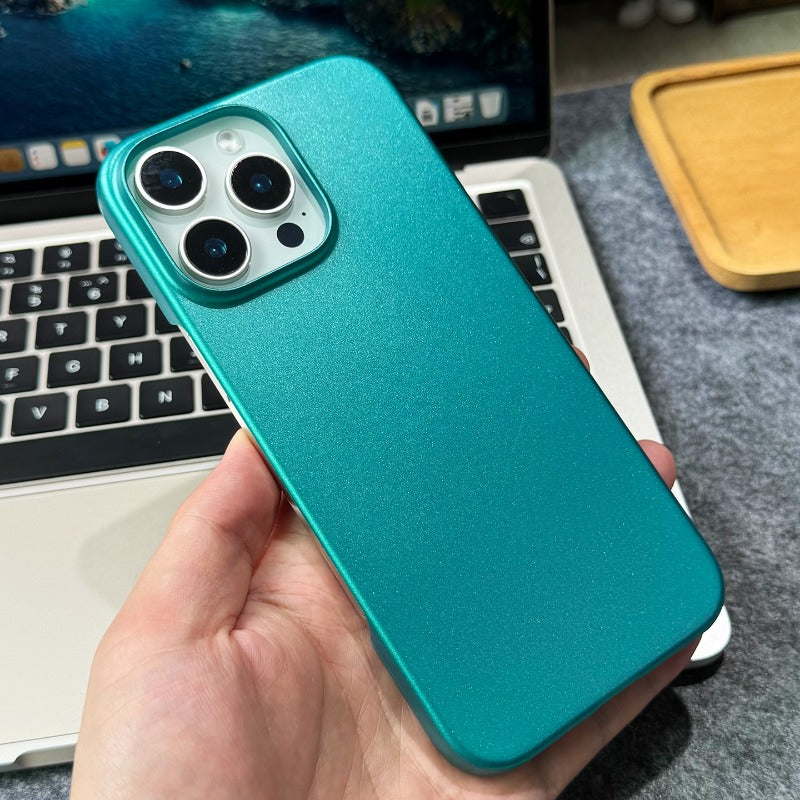Ultra-thin Half-cover Heat Dissipation Frosted Phone Case For iPhone