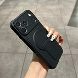 Large View Window Magnetic Phone Case For iPhone