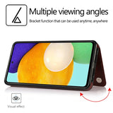 Flip Leather Wallet Case For Samsung