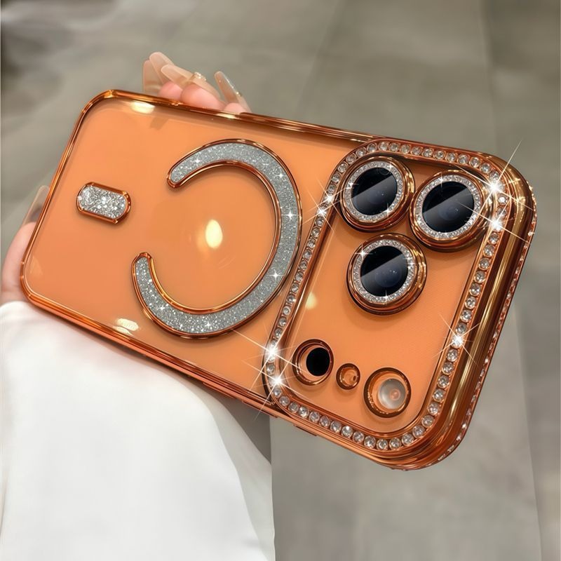 Magnetic Transparent Phone Case For iPhone