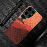 Luxury Matte Carbon Magnetic Slim Case For Samsung