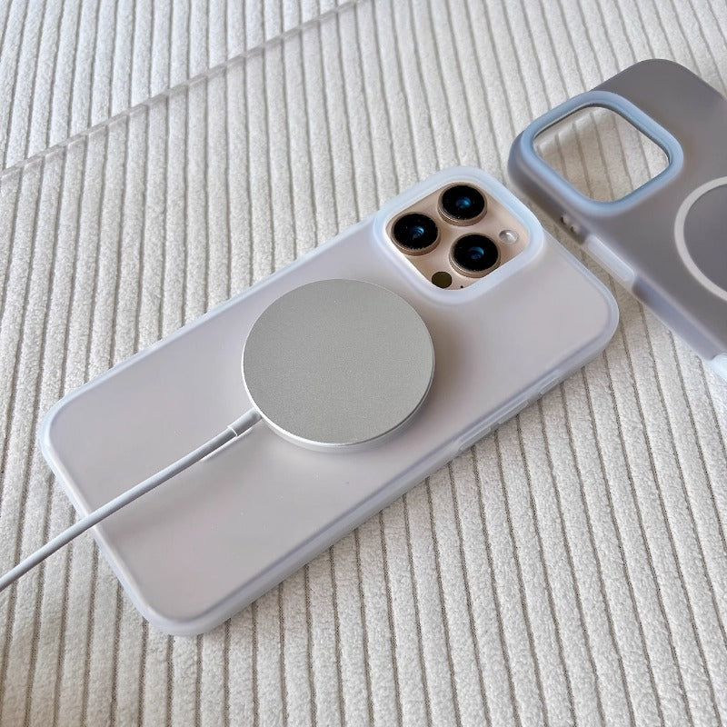Ice Cream Translucent Magnetic Phone Case For iPhone